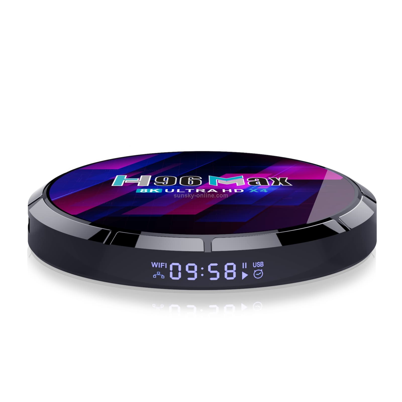H96 Max 8K Android TV Box — 4GB/64GB (EU Plug) — detail 3