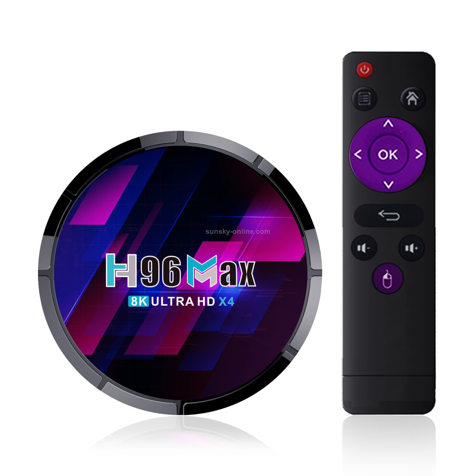 H96 Max 8K Android TV Box — 4GB/32GB (EU Plug) — detail 1