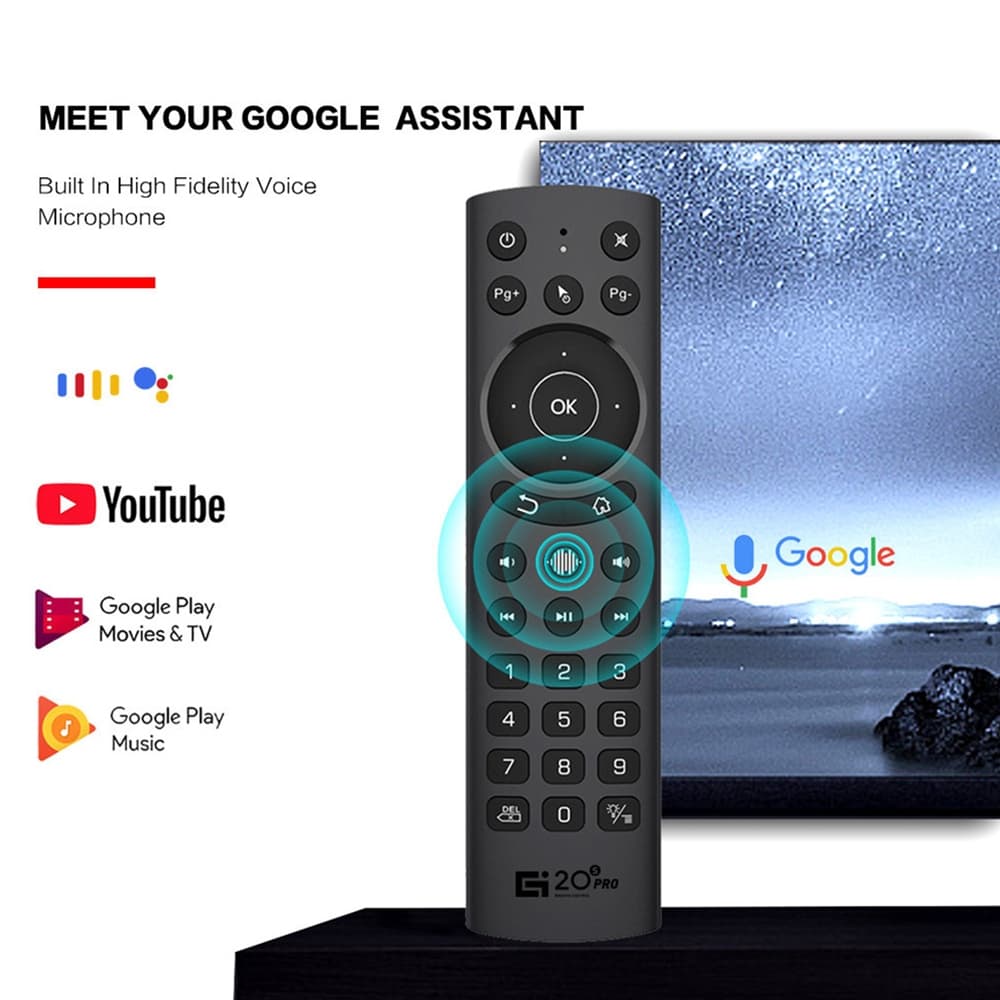 G20S Pro Voice Backlight Version 2.4G Air Mouse Remote Control — detail 5